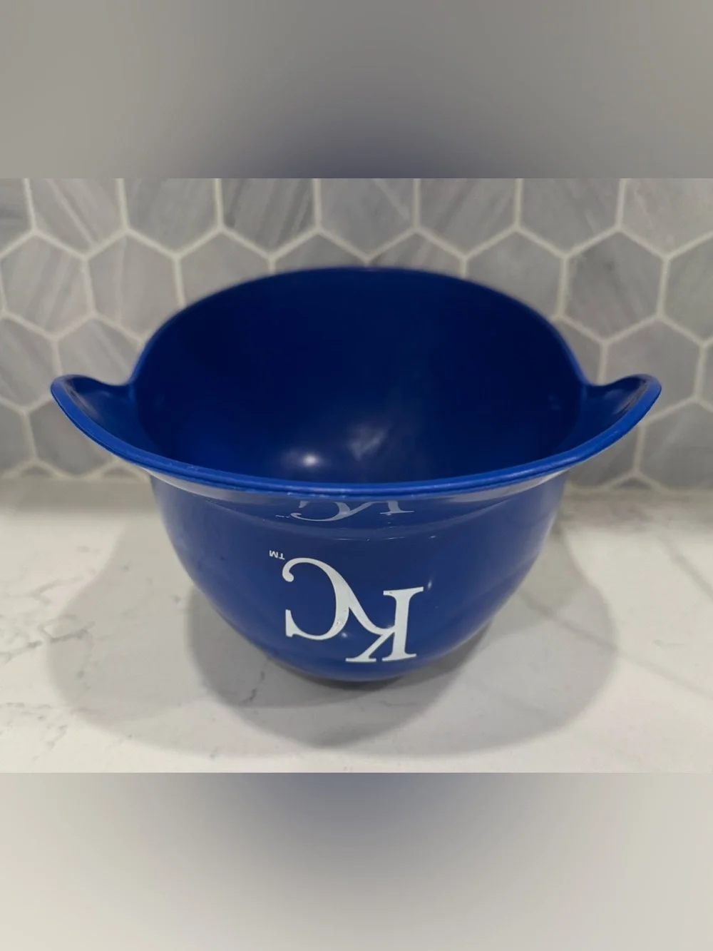 Kansas City Royals Authentic MLB Snack Helmet / Bowl Victory Way Sports Baseball